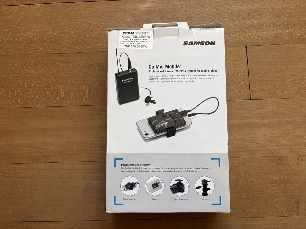 Mikrofone: Samson Go Mic Mobile Lavalier System – Gebraucht aus Winterthur von no_bern 3