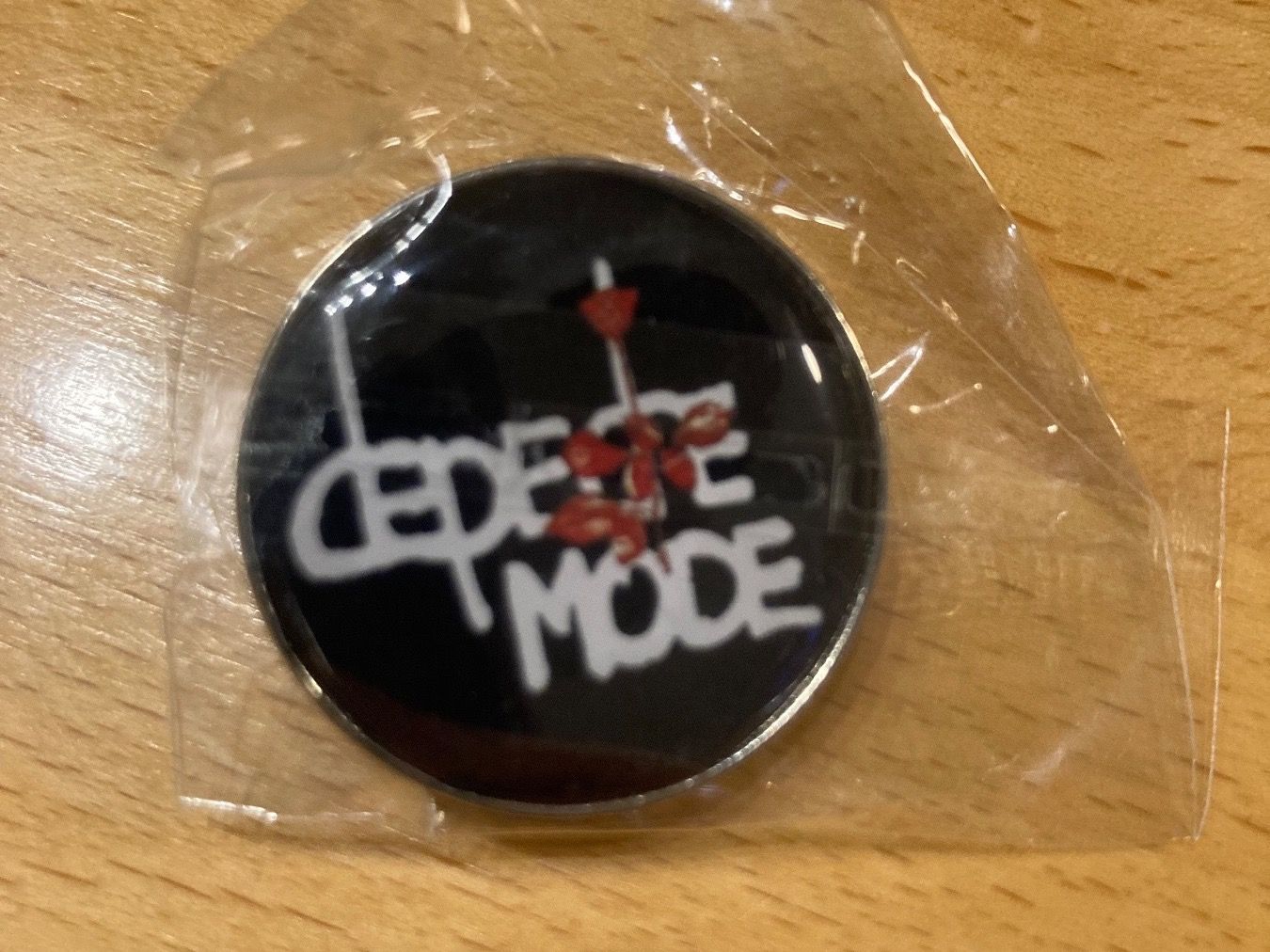 Broschen & Nadeln: Depeche Mode Pin Anstecker Eletronica Dance – Neu (gemäss Beschreibung) aus Horn von abutre72