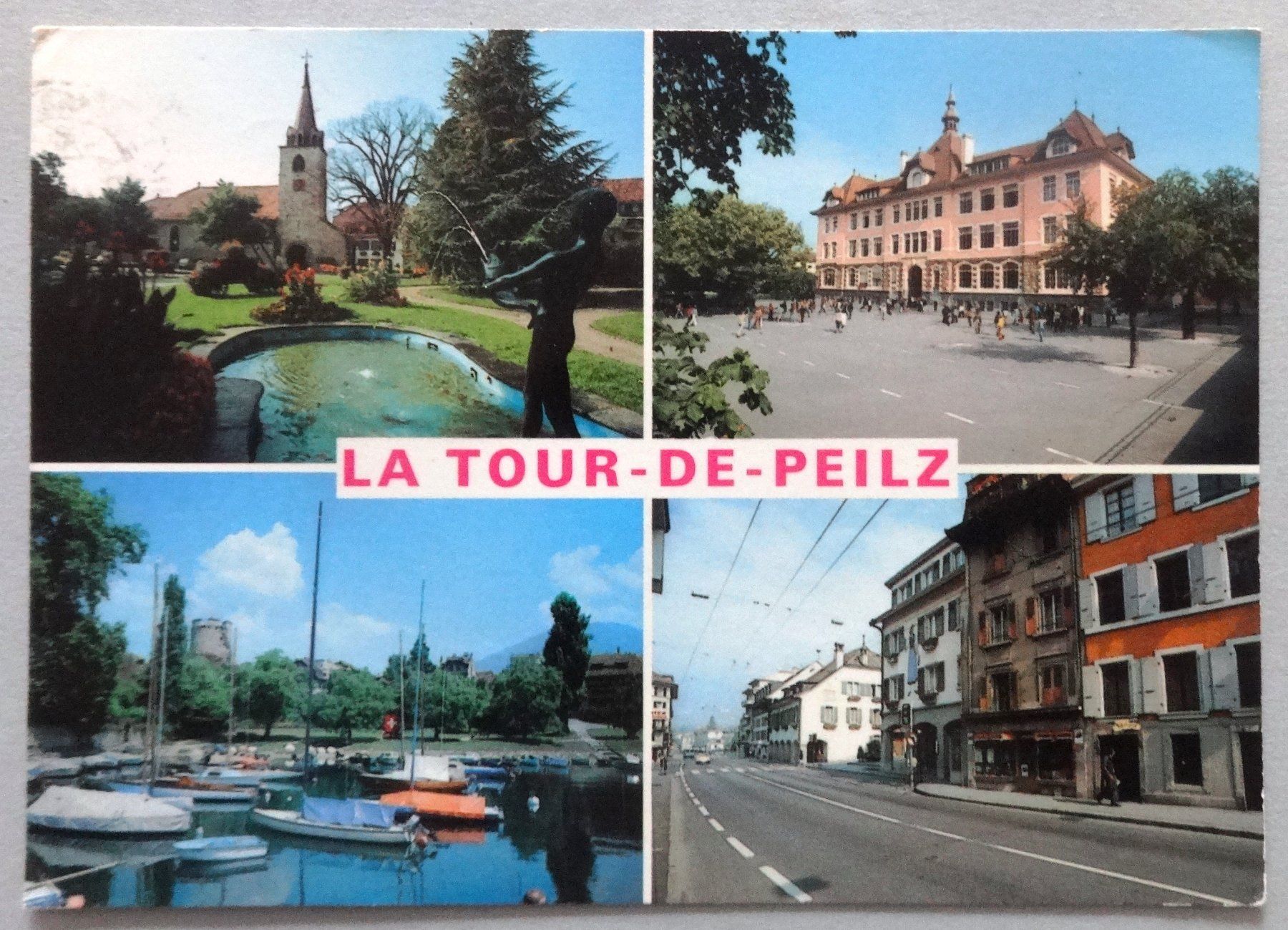Cartoline postali: La Tour-de-Peilz – Difettoso da Fétigny venduto da Billy2miny