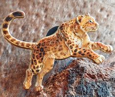 Anstecker - Pin Leopard / Jaguar / Gepard / Panther