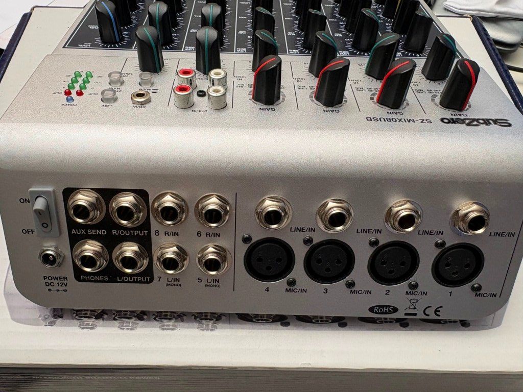 Console di mixaggio: ZubZero SZ-MIX08USB – Usato da Magnedens venduto da alfahr 2