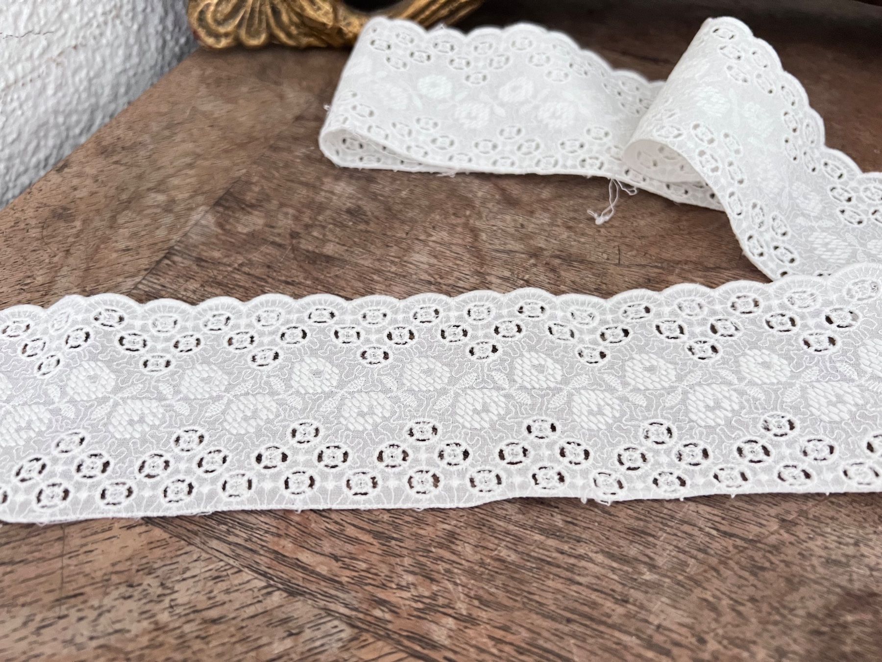 Tessuti: Alte St. Galler Spitzen - Shabby – Nuovo (secondo la descrizione) da Walzenhausen venduto da Cerna007 4
