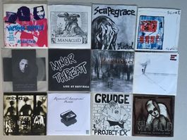 12 x Hardcore 7" Victims Family Grudge Shai Hulud Minor Thre