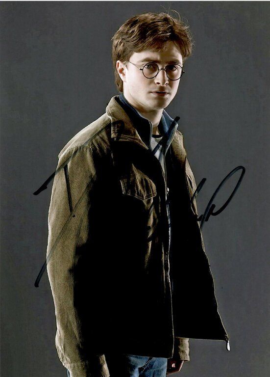 Autografi: Harry Potter DANIEL RADCLIFFE / TOP AUTOGRAMM – Usato da Egg b. Zürich venduto da bunny-dieter