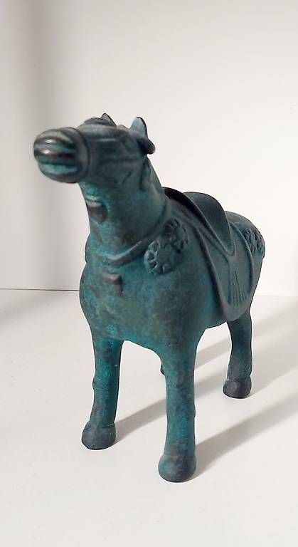 Sculture & Statue: Pferd Skulptur – Usato da Gwatt (Thun) venduto da ARC_TERYX 1