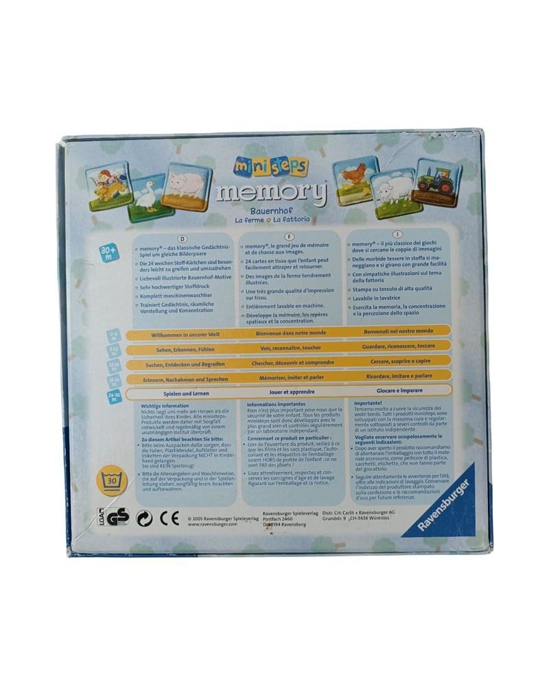 Ravensburger Giochi: RAVENSBURGER ministeps Memory – Usato da Luzern venduto da Restwert_Luzern 1