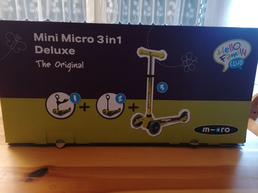 Mini Micro Scooter 3in 1 Deluxe Kaufen auf Ricardo