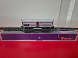 Spur N Schiebewandwagen/Schienenreinigung von ROCO 25953