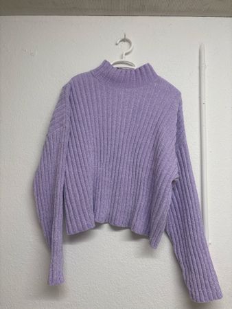 FB Sister Strickpullover lila Grösse M (No)