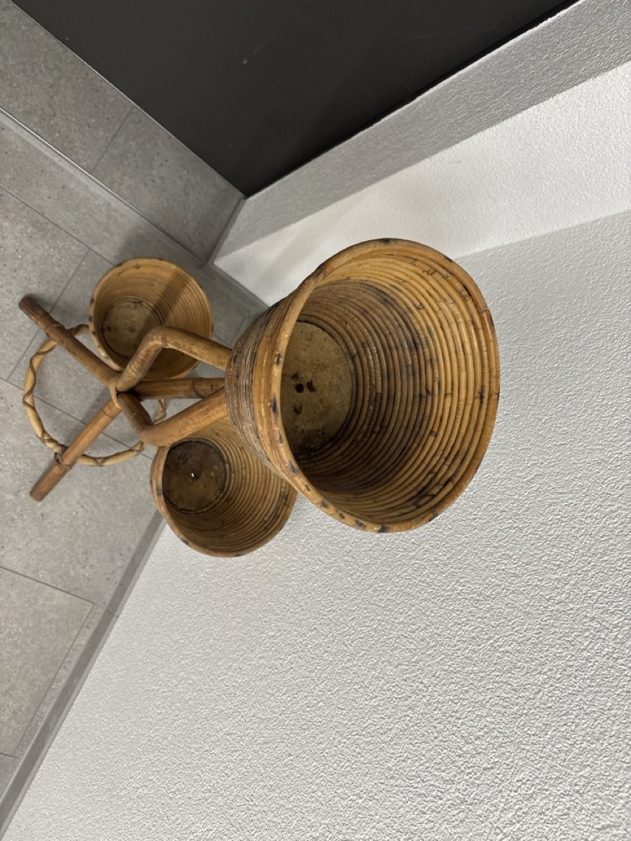 Alle Dekorationen: Pflanzenständer Rattanspirale 3 Körbe – Gebraucht aus rheineck von Neshi06 3