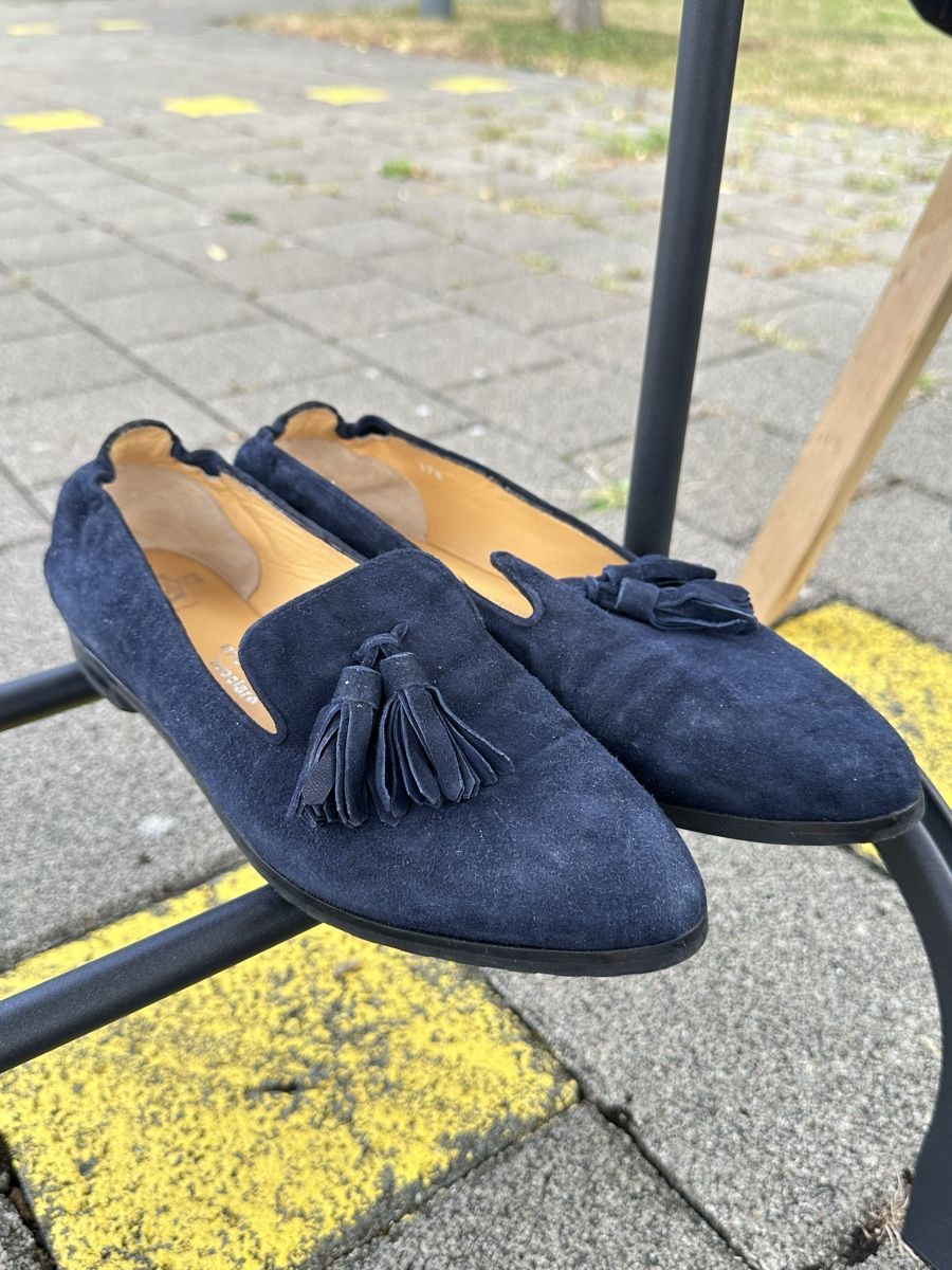 Scarpe da donna: Trumans Schuhe dunkelblau – Nuovo (secondo la descrizione) da Oberwil BL venduto da viviii.mz