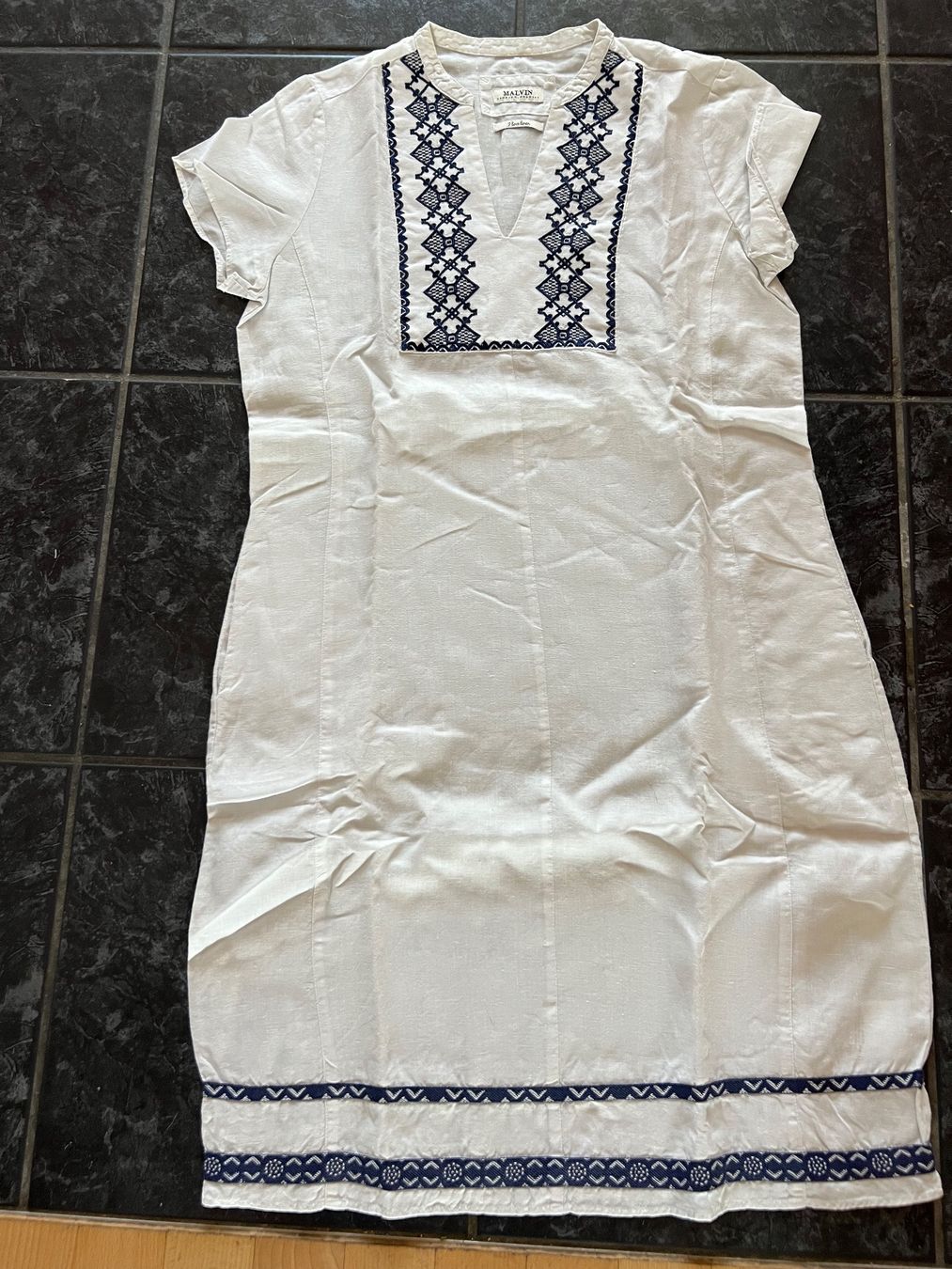 Kleider: Leinen-Kleid weiss Grösse 36 – Neu (gemäss Beschreibung) aus Horgen von Hpunto
