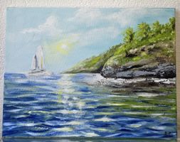 Tableau – peinture acrylique sur toile 30 x 40