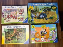 4 RAVENSBURGER PUZZLE (a9)