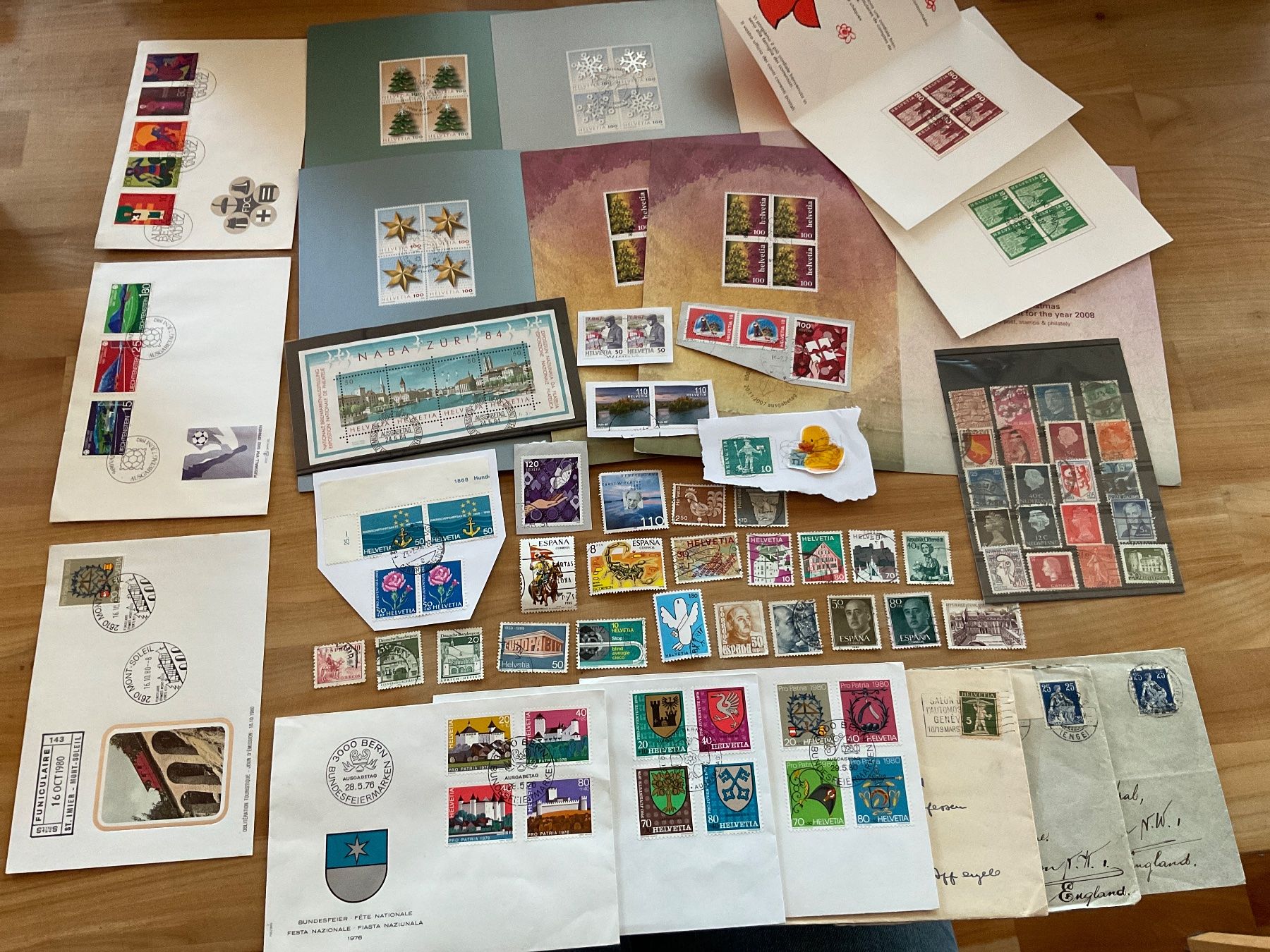 Alle Briefmarken: Diverse Briefmarken – Gebraucht aus Rümlang von baselsale1