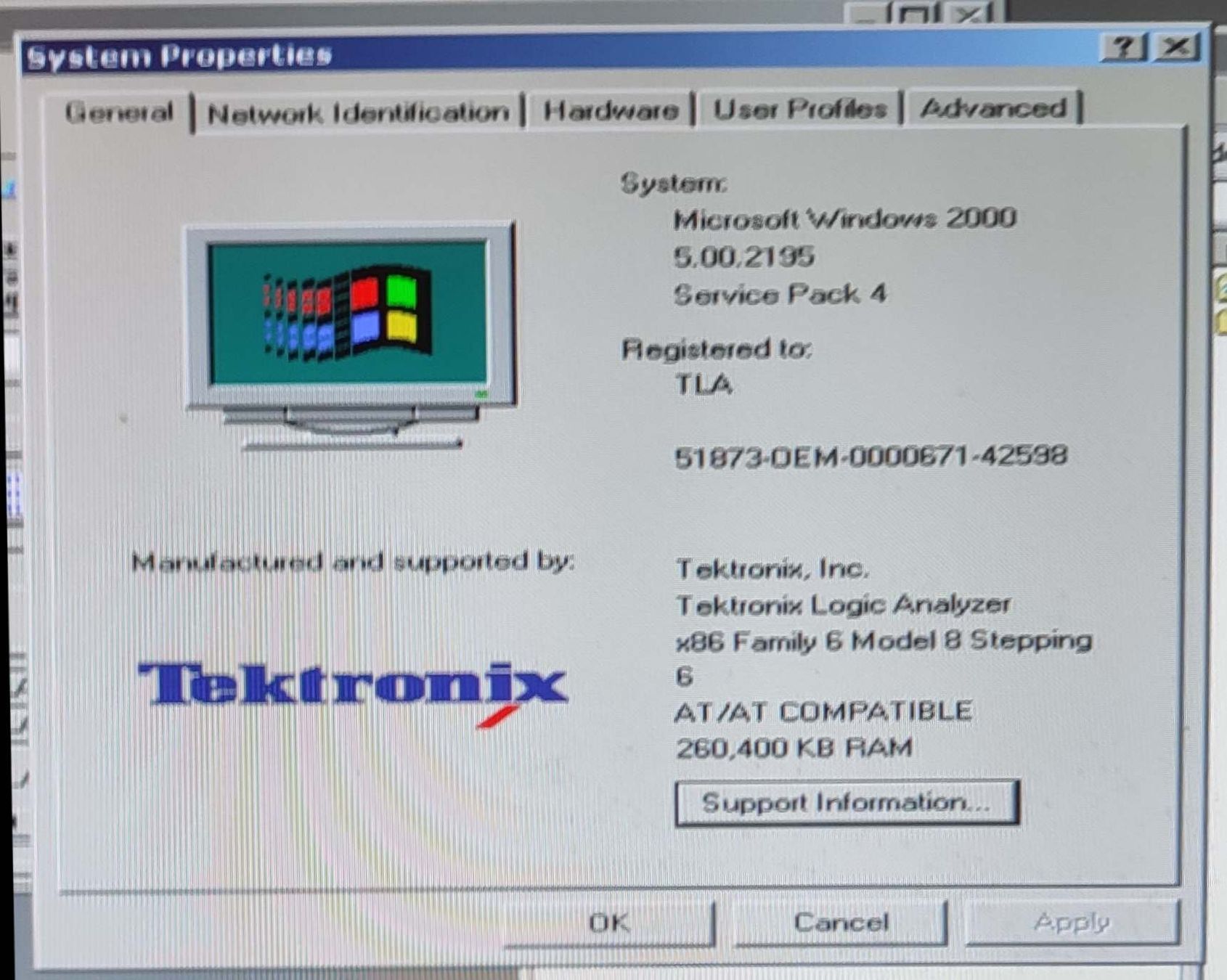 Mesurer: Tektronix TLA 621 Logic Analyser – D'occasion à Zürich par Sherman 5