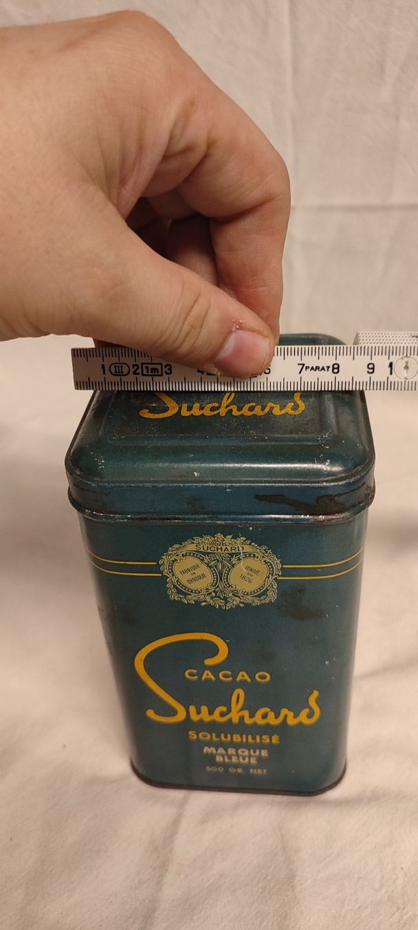 Suchard Barattoli: Wunderschöne alte Blechdose von SUCHARD CACAO 16 cm – Usato da Gelterkinden venduto da MYSTOREFORYOU4460 8