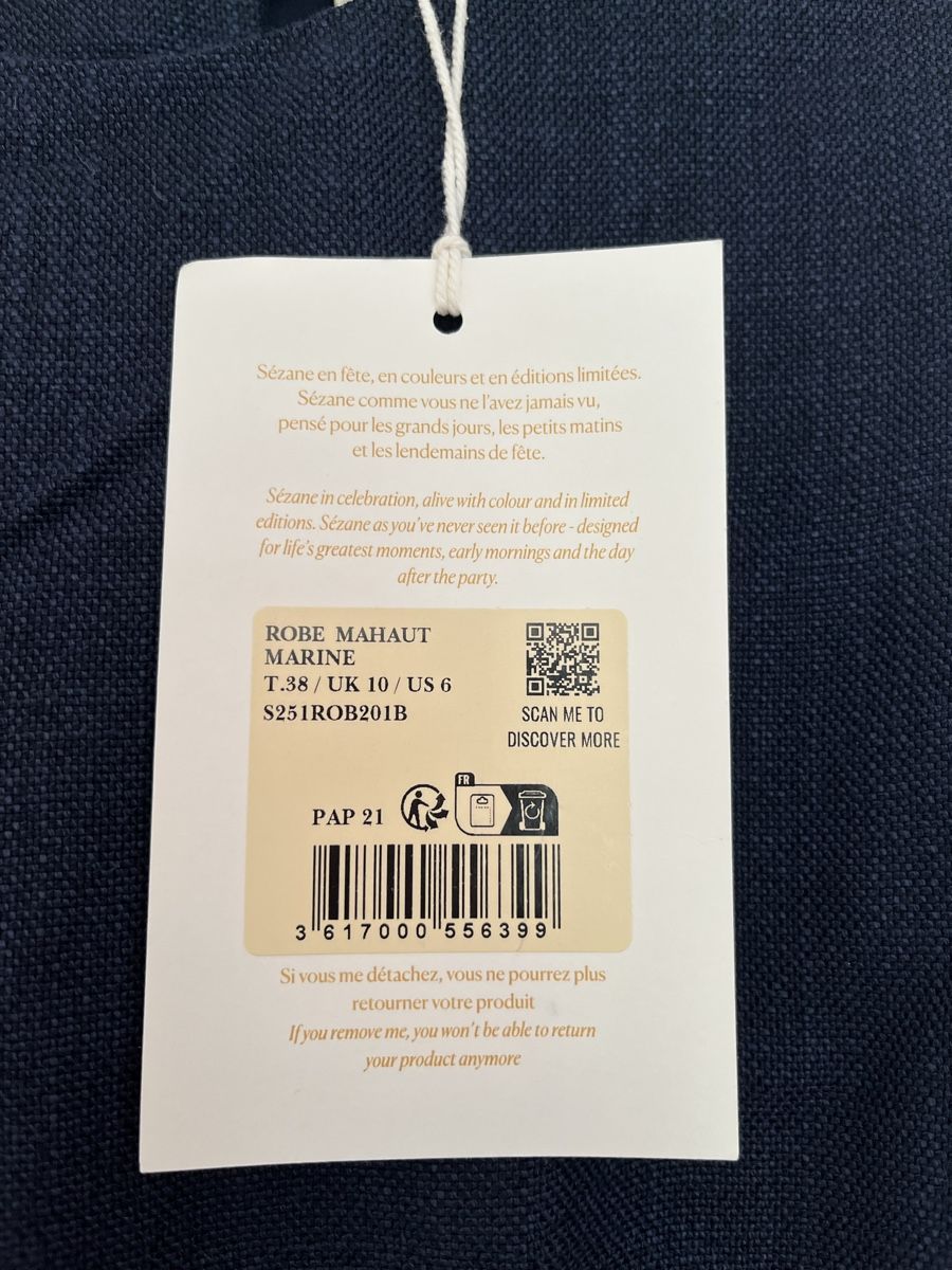 Sezane Robes: Robe Sézane modèle Mahaut – Neuf avec emballage d'origine à Bern par marinouzien 5