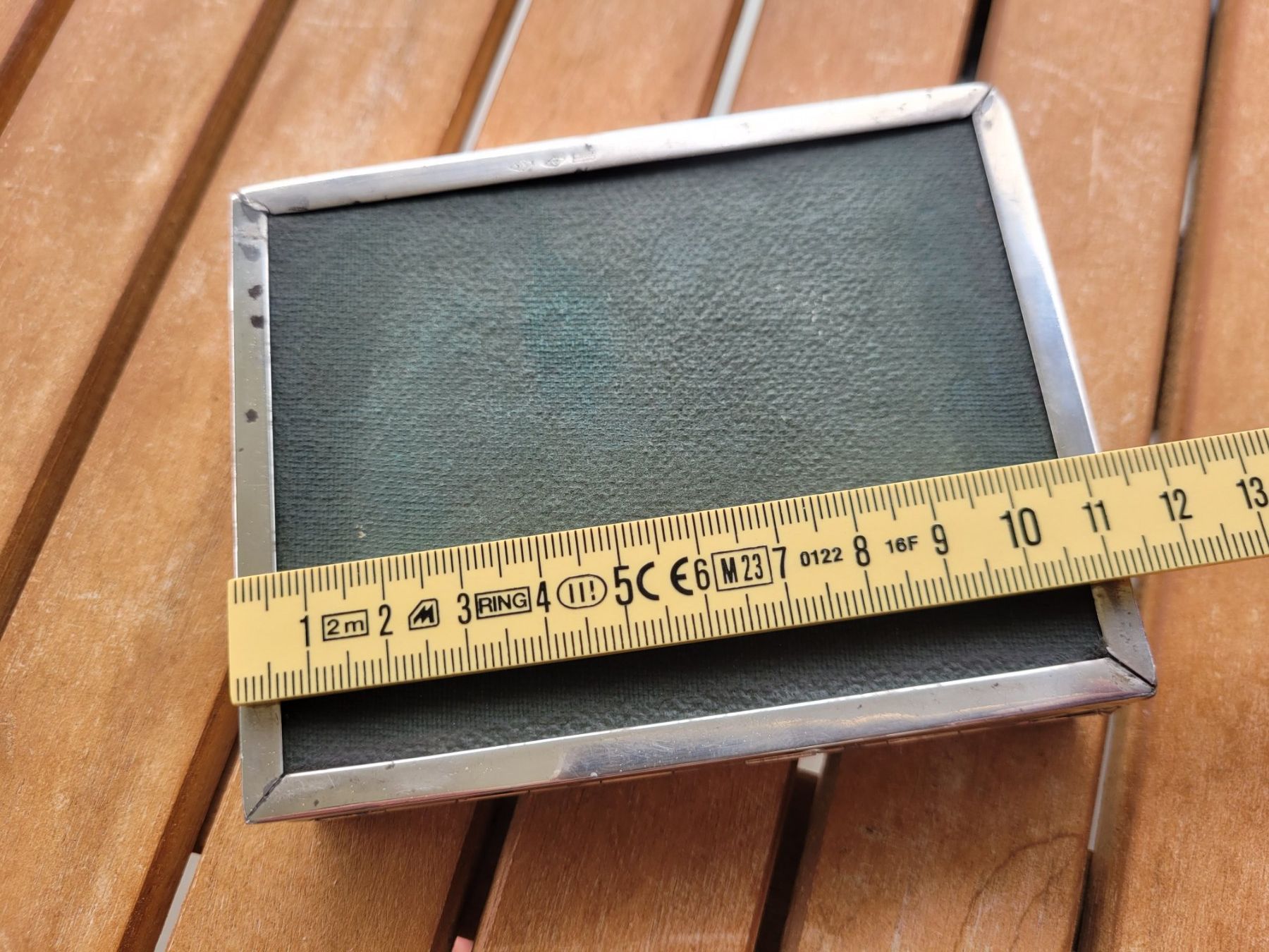 Set di posate: Grosses Zigaretten-Etui 925 Silber – Usato da Kriens venduto da KTP 7