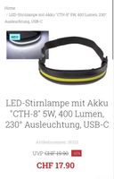 Stirnlampen LED (2x)