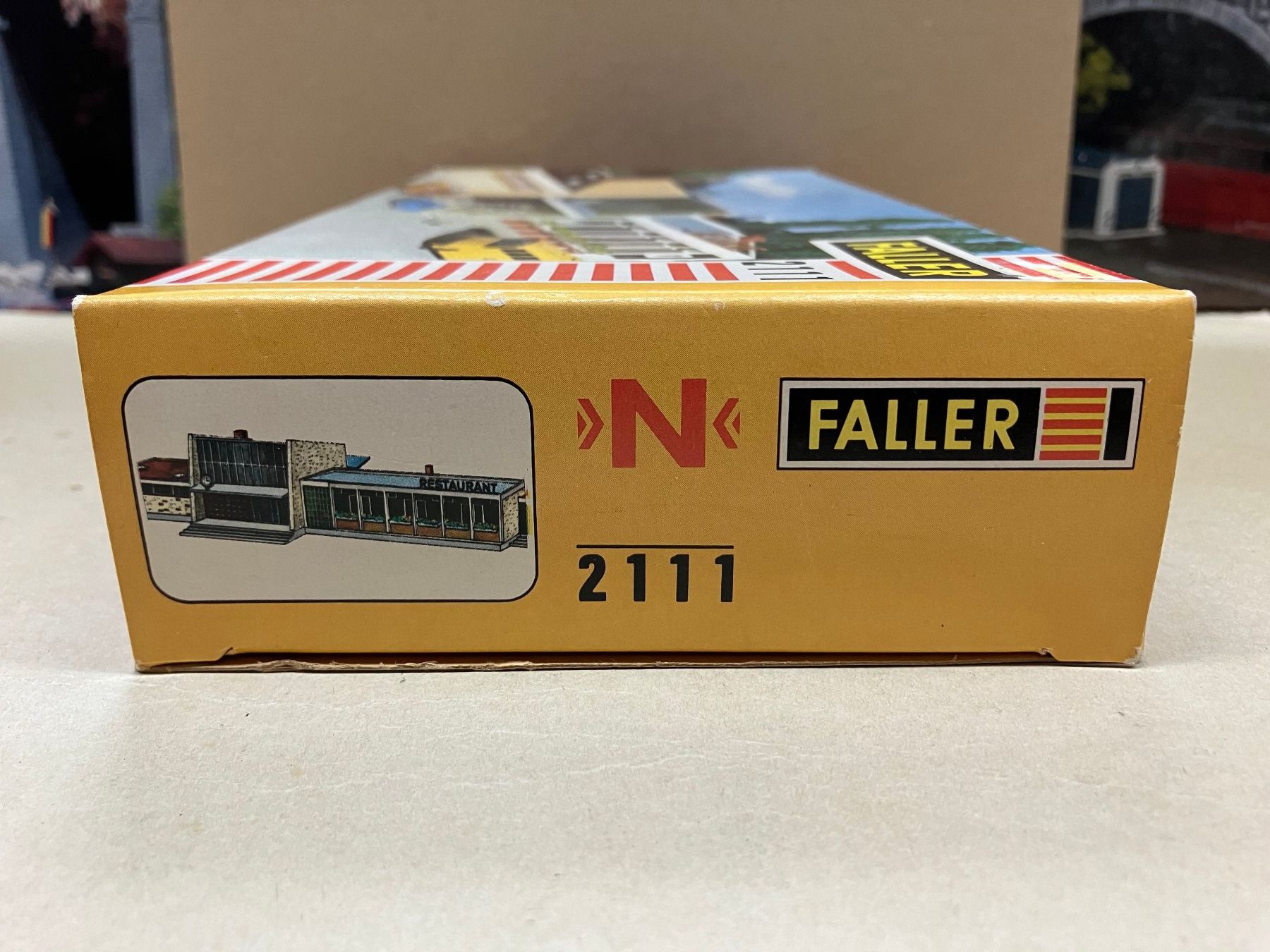 Faller Modellini di ferrovie: Faller N 2111 Bahnhof "Neustadt", Bausatz – Nuovo (secondo la descrizione) da Neuendorf venduto da sitek071 1