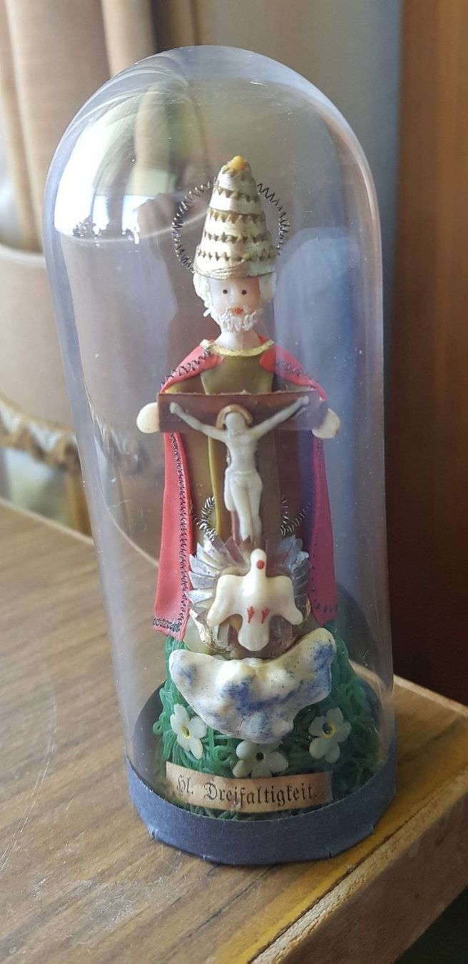 Sculture & Statue: Klosterarbeit Dreifaltigkeit antik – Usato da Mörschwil venduto da antiksalon21 3