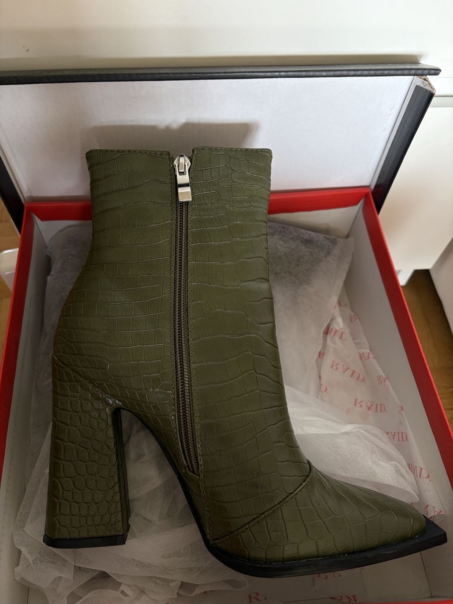 Damenschuhe: Grüne Stiefeletten – Neu (gemäss Beschreibung) aus Zürich von mar_5gpw 1