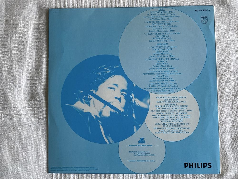 Barry White Can #39 t Get Enough LP (Gebraucht) in Schlosswil für CHF 5