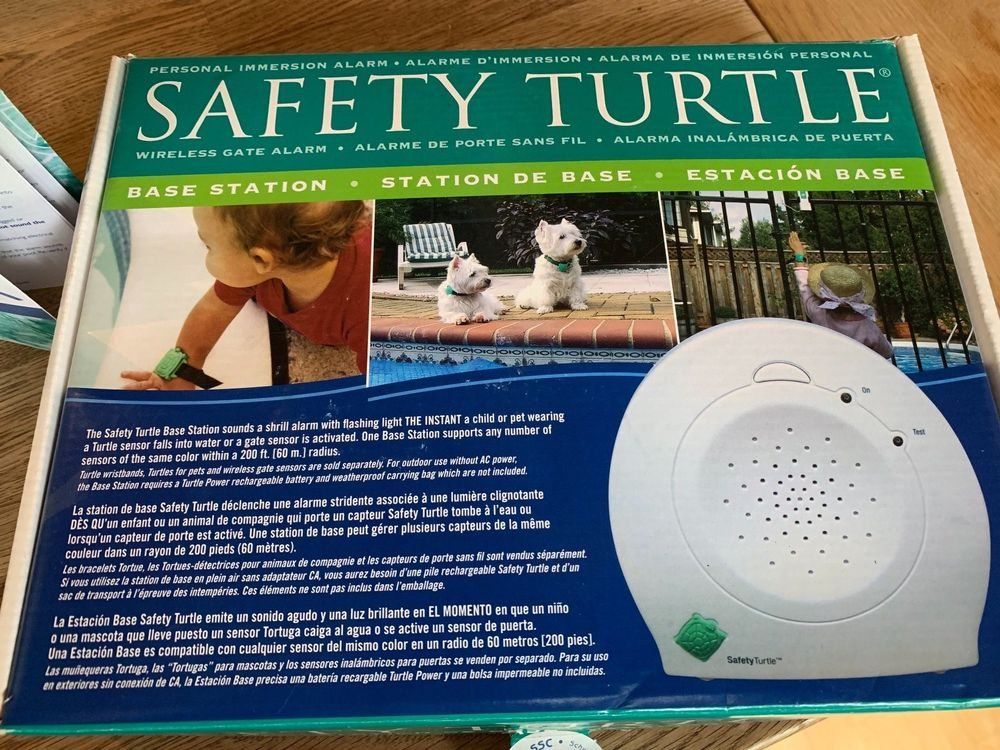 Safety Turtle Alarmsystem (Alarm in Kontakt mit Wasser) Kaufen auf