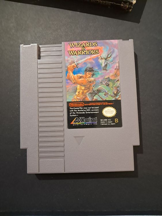 Giochi: Wizards & Warriors (NES, OVP) – Usato da Wallisellen venduto da Cyberfuexli 2