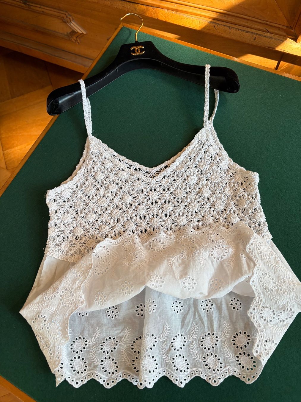 Top: SUMMER TOP 100% Baumwolle Gr.: S/M 36/38DE – Usato da Interlaken venduto da Bona55 9