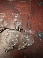 Vasen Glas mit Clip 5 st 