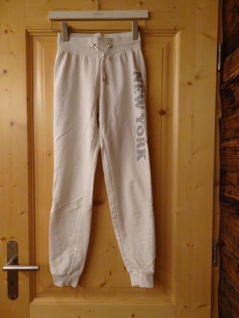 Trainerhose / Schlabberhose weiss Chicorée Gr. XS - 260258