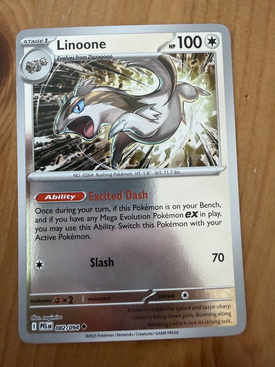 Pokémon Sammelbilder & Trading cards: Linoone (PFL082) – Neu (gemäss Beschreibung) aus Vevey von Matx