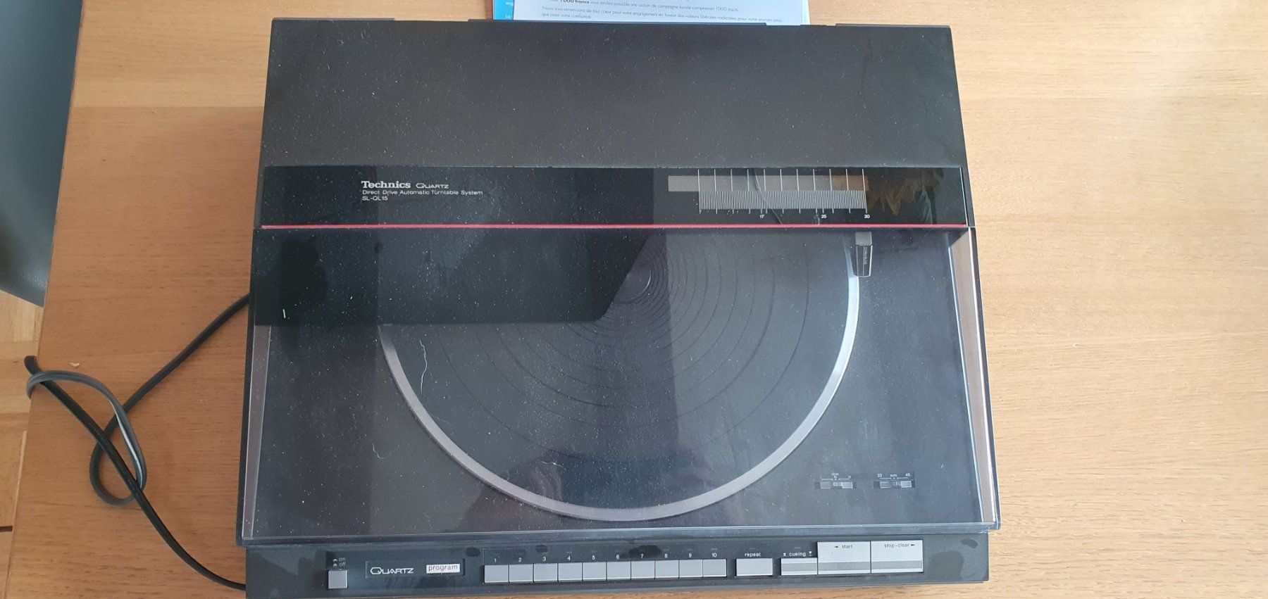 Technics Giradischi: Technics SL-QL15 Rare – Usato da Brent venduto da Funk_N_Groove
