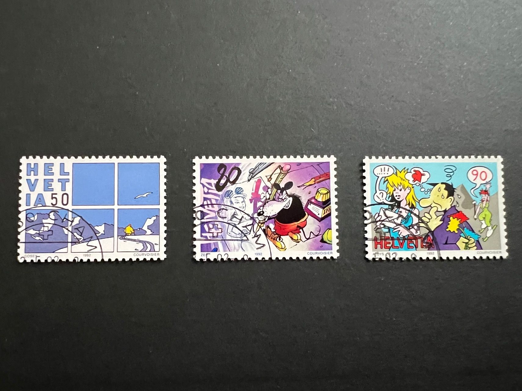 Tutti i francobolli: CH-Marken 1992 gestempelt – Nuovo (secondo la descrizione) da Hünenberg See venduto da wer_5286