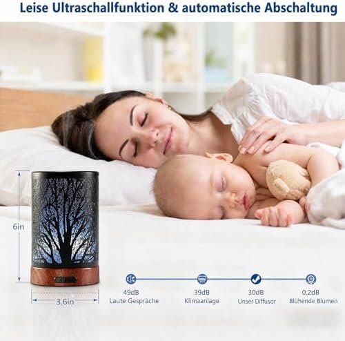 Diffusori di oli essenziali: Diffuser Elektrischer Diffusor ätherisch ätherische Öle – Nuovo e nell'imballaggio originale da Hundwil venduto da pac_6jh8 3