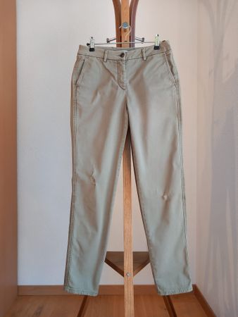 Neuwertige Damen Hose Chino von Zara Premium Denim Gr. 34