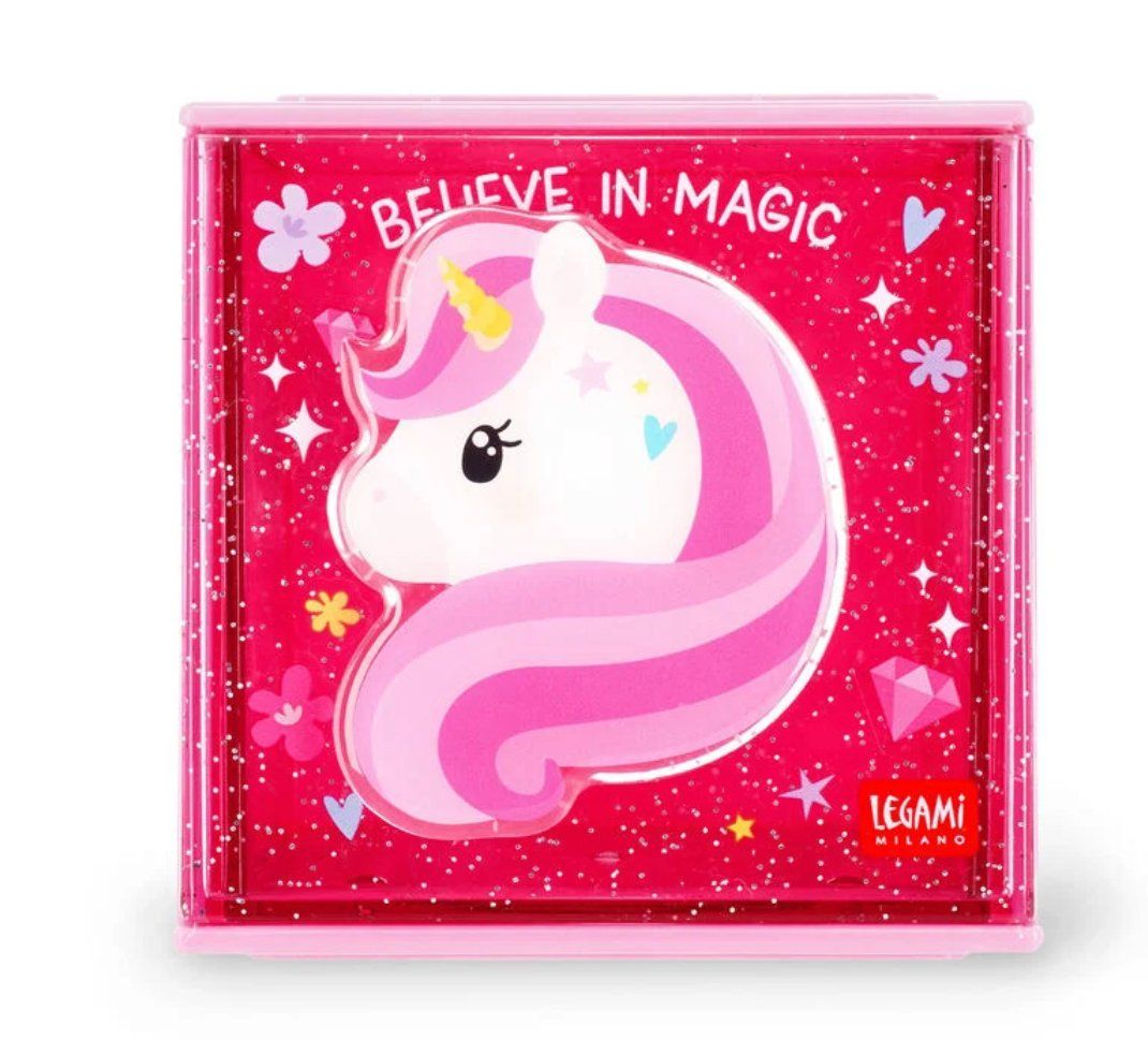 Legami Penna & Evidenziatori: NEW LEGAMI - BOÎTE EMPILABLE DE BUREAU - UNICORN – Nuovo e nell'imballaggio originale da Châtelaine venduto da suisseshopping 3