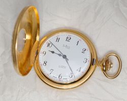 DU BOIS 48mm Sprungdeckel Taschenuhr FHF swiss made NOS