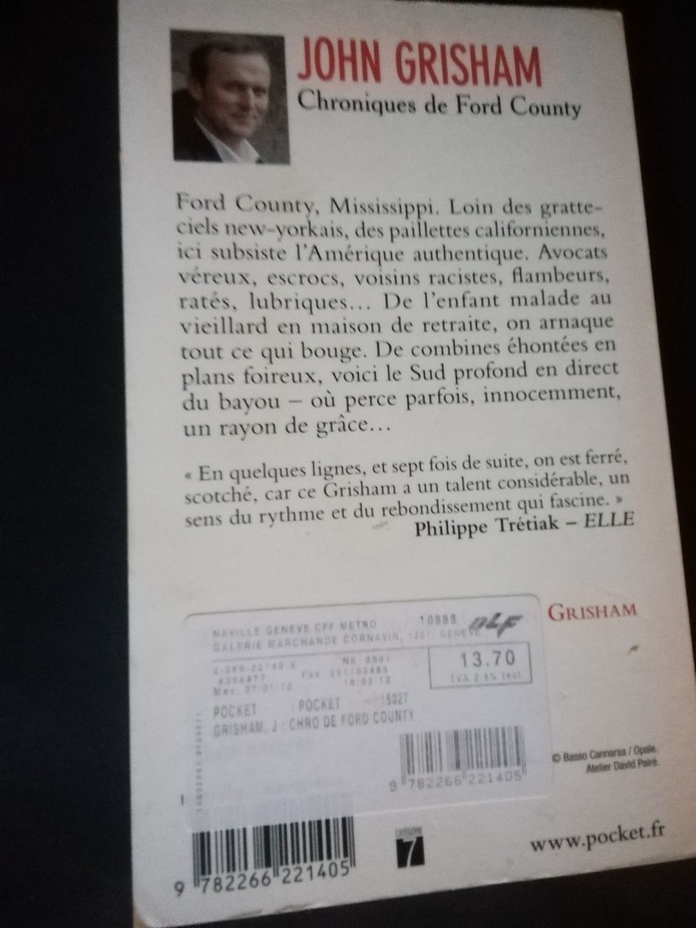 Livres: John Grisham - Chroniques de Ford County – D'occasion à Commugny par Juliemimi 1