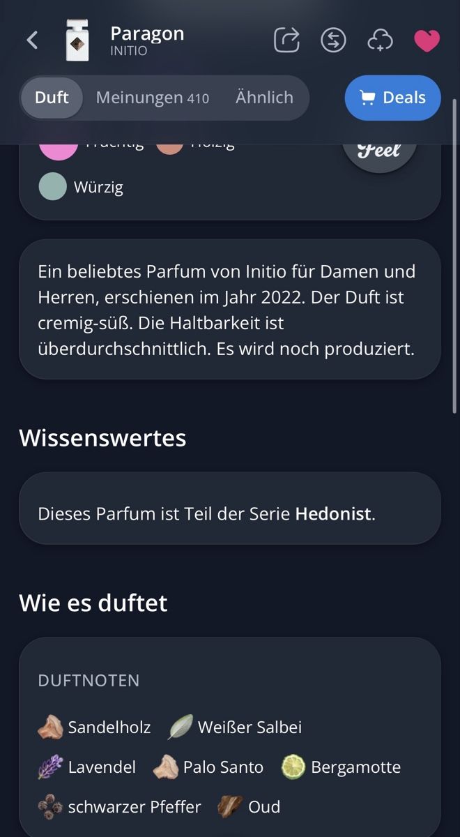 Initio Parfums & Eau de Toilette: Initio - Paragon 2 ml – D'occasion à Seuzach par Syfume 2