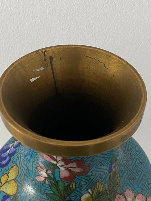 Vasi & Recipienti: Beautiful Ancient Cloisonne Enamel Vase – Usato da Morges venduto da Audemars07 3