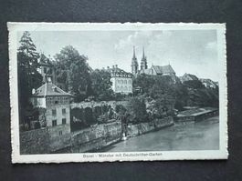 AK 1915 Basel Münster gelaufen (G3808)