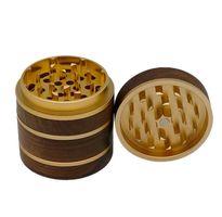 Deluxe Weed Grinder aus Holz und Metall
