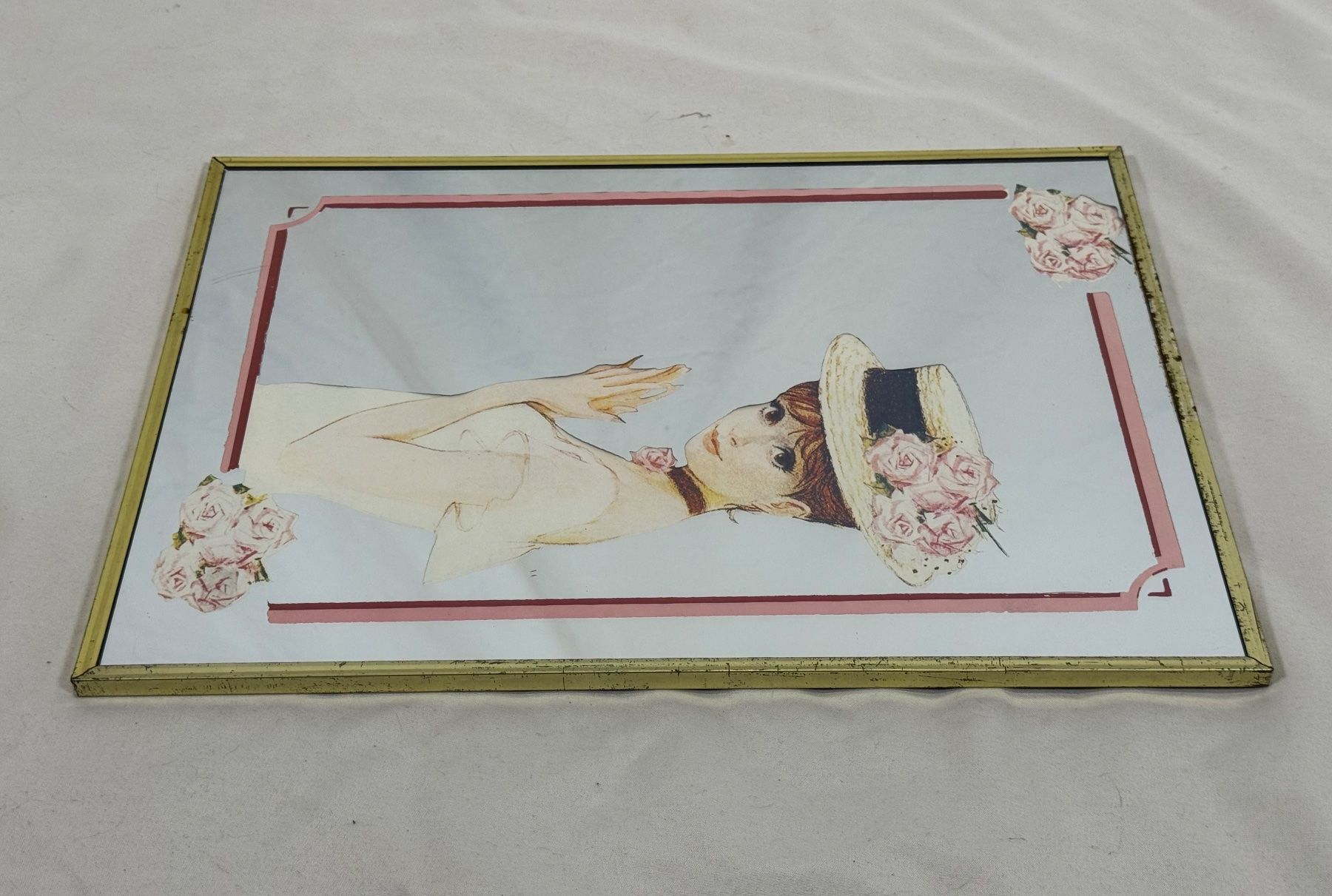 Specchi: Miroir Vintage "Élégante" - Années 70 – Usato da Tramelan venduto da lolopat 3