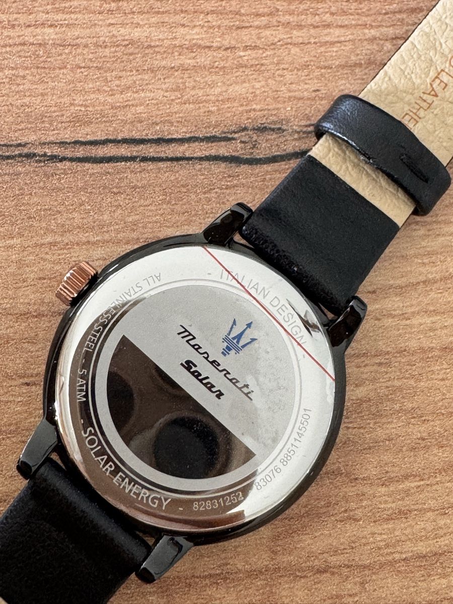 Maserati Orologi: MASERATI Solar Watch – Nuovo e nell'imballaggio originale da Ursy venduto da Martha_Laure 3