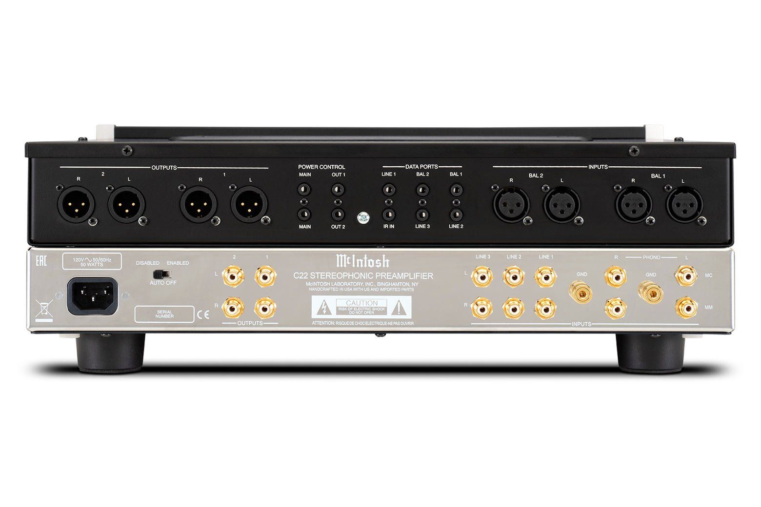 McIntosh Amplificatori: McIntosh C22 2-Channel Preamplifier Mk V – Usato da Maienfeld venduto da LehnerAkustikAG 3