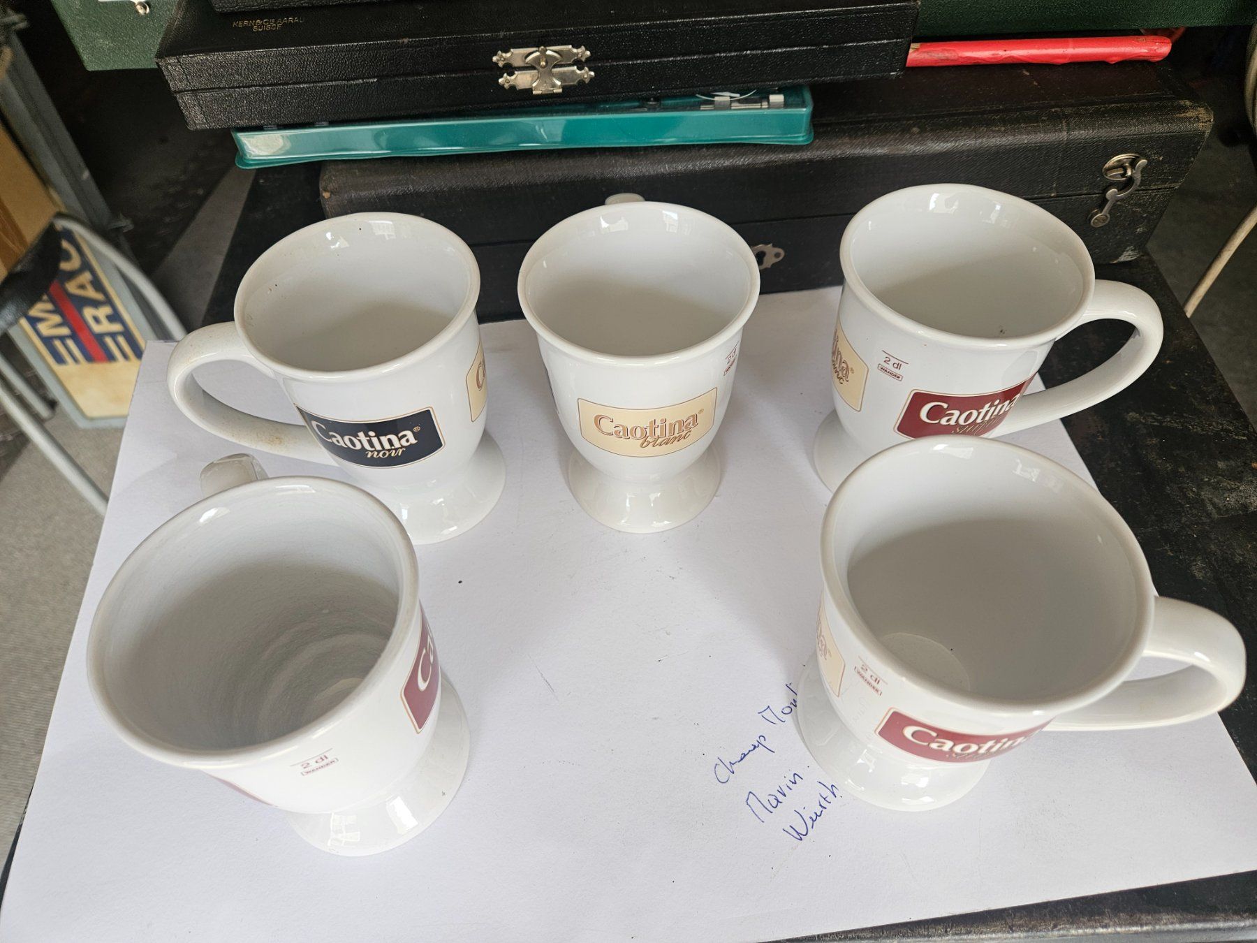 Tazze: 6 Tasses CAOTINA – Usato da le landeron venduto da Pimpe0