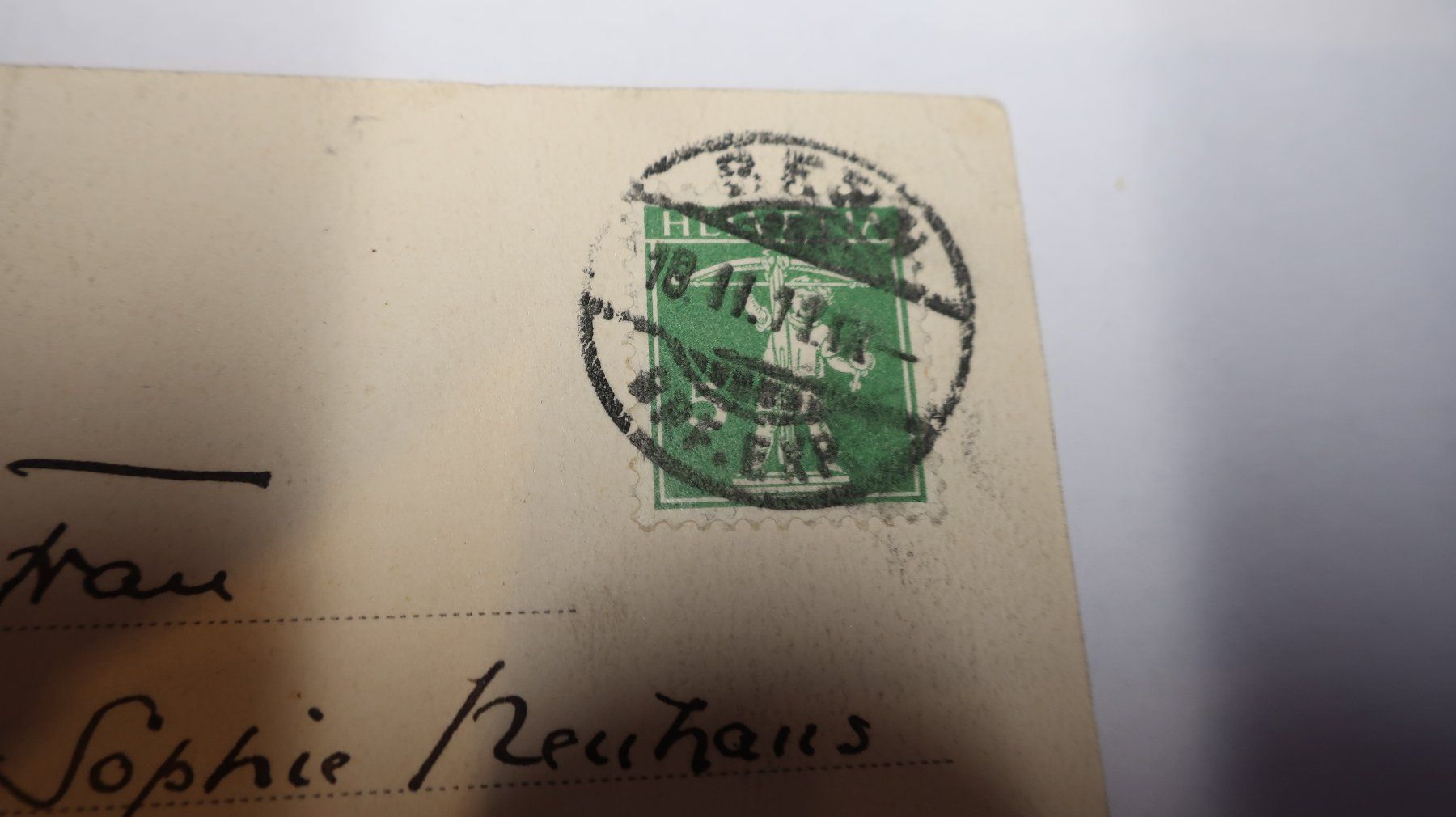 Cartoline postali: Alt Bern  Kesslergasse mit Münster  1911 – Difettoso da Cormoret venduto da Pascalll2001 5